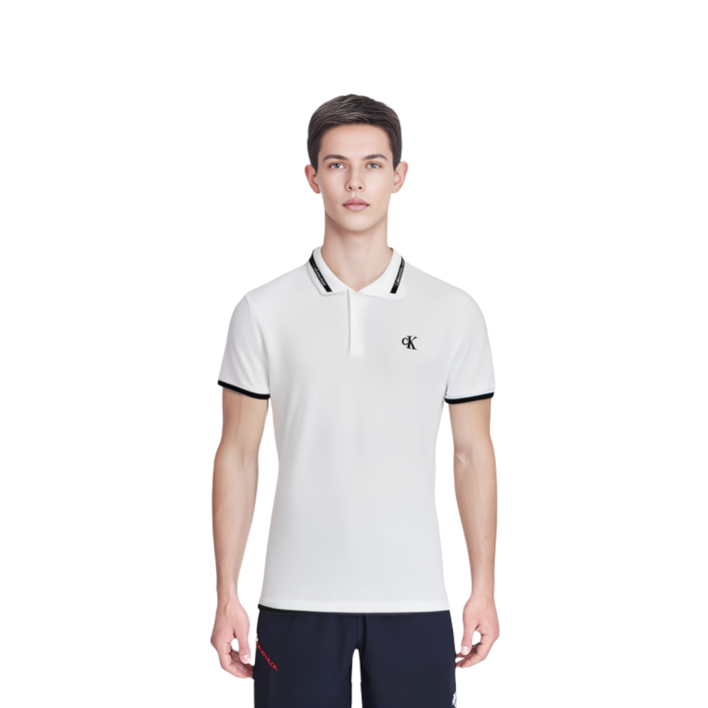 CALVIN KLEIN Logo Polo