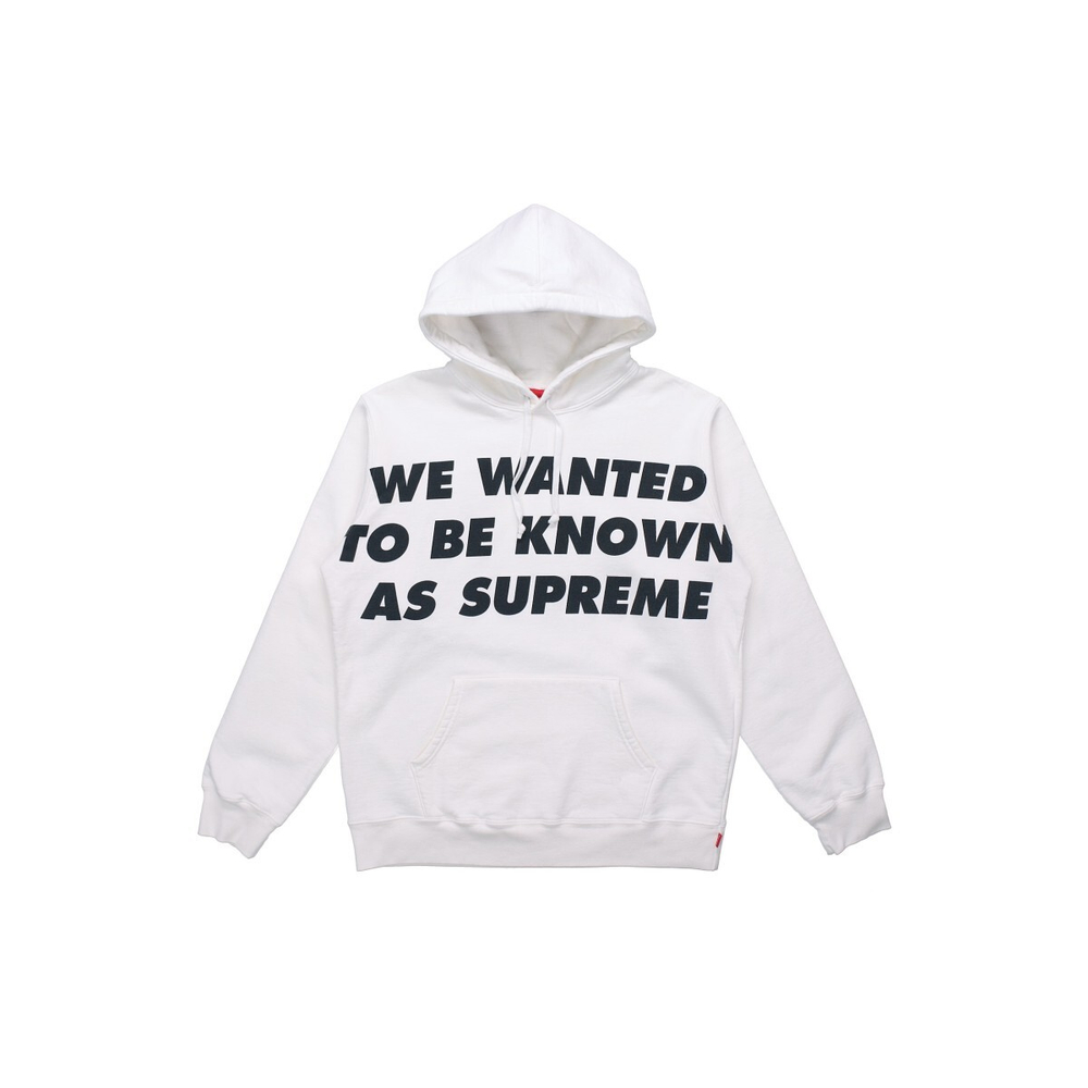 Supreme SS20 Week 1 Known As Hooded Sweatshirt