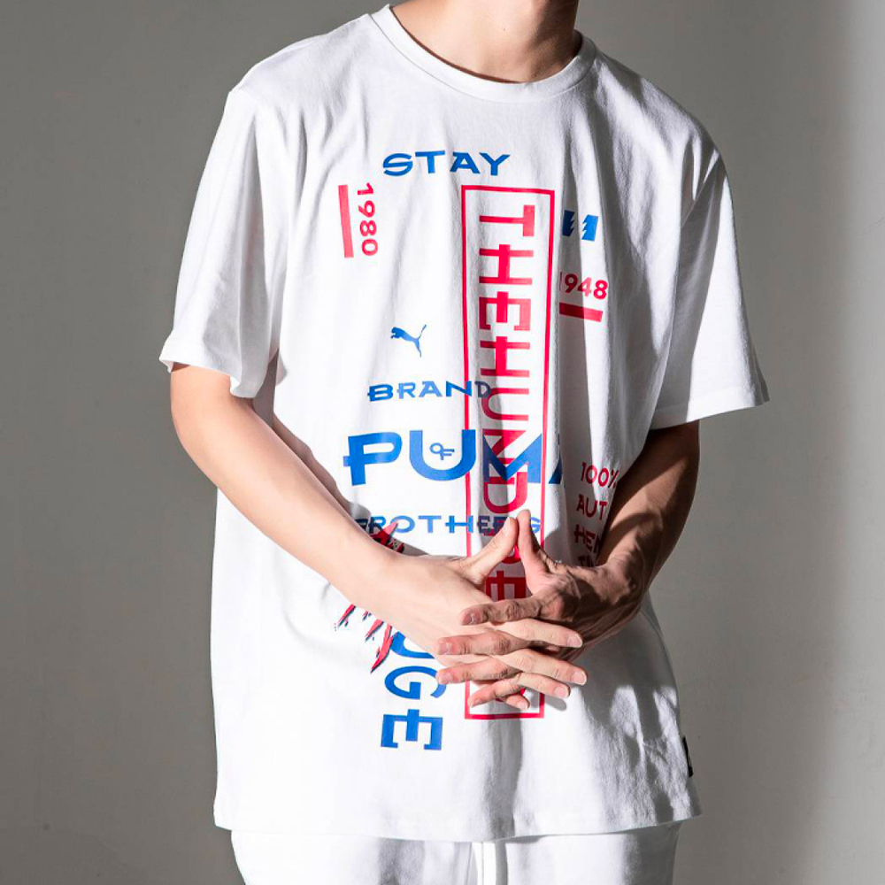 PUMA x The Hundreds Tee Logo T