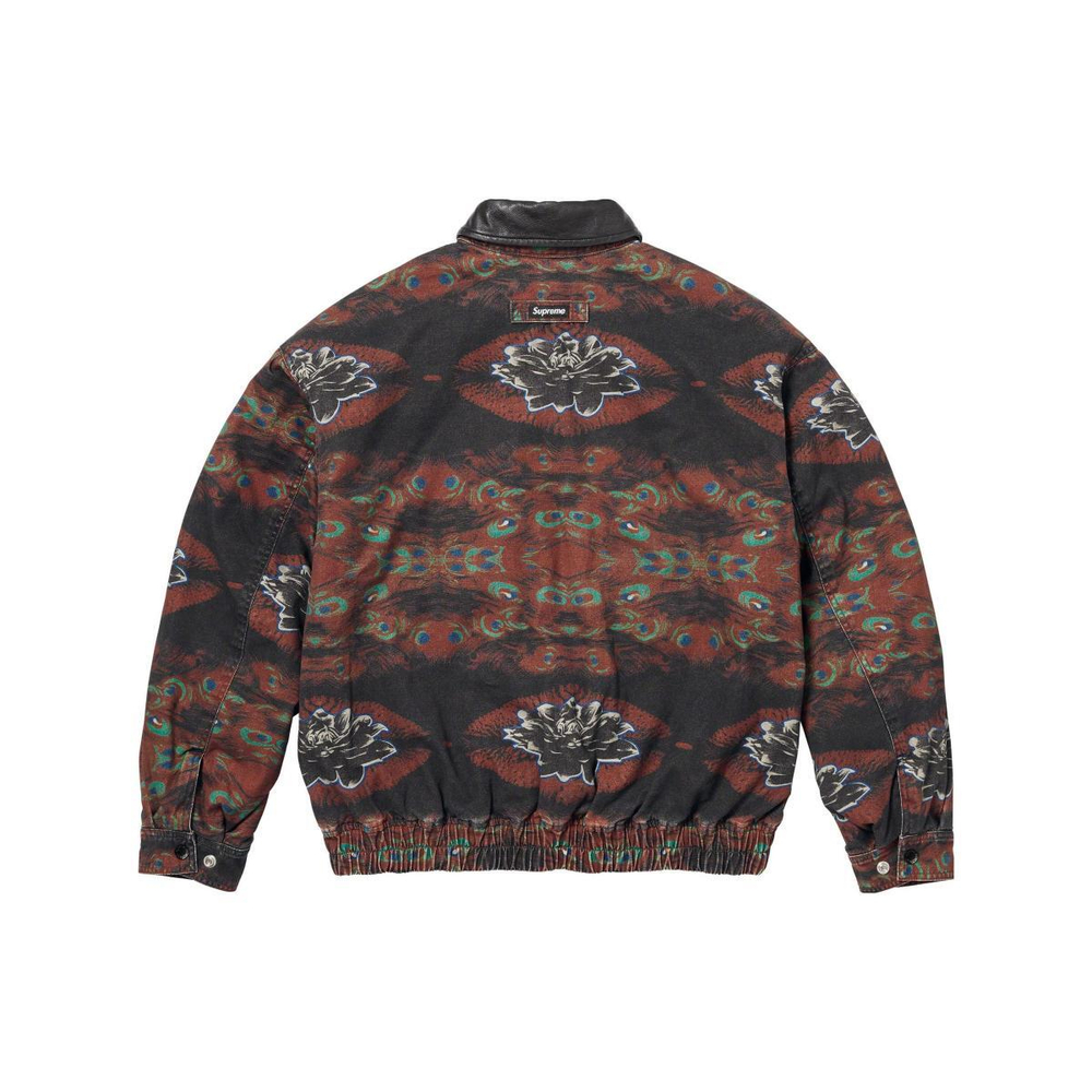 Supreme FW23 WEEK1 LEATHER COLLAR UTILITY JACKET