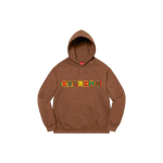 Supreme SS23 Week9 BEADED HOODED SWEATSHIRT Logo