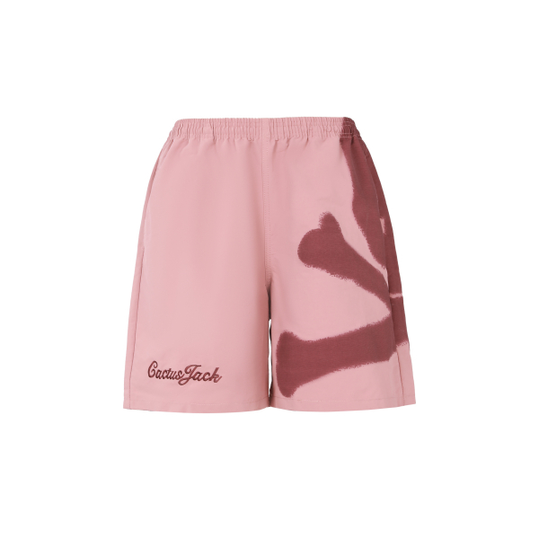 Travis Scott x mastermind JAPAN Cactus Jack Skull Shorts Mauve Logo