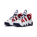 Nike Air More Uptempo red navy camo PU
