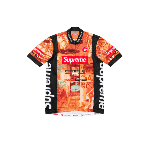 Supreme SS20 Week 14 x Castelli Cycling Jersey T