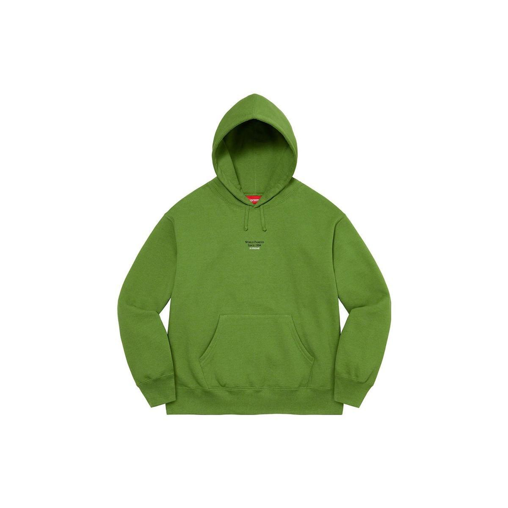 Supreme SS23 Week 4 WORLD FAMOUS MICRO HOODED SWEATSHIRT Logo