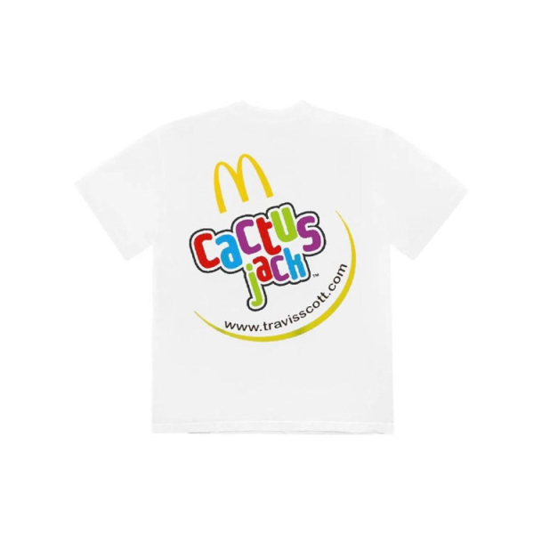 Travis Scott Cactus Jack x McDonald's CJ SMILE Tee T