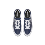 Converse one star Perforated Leather Low Top Navy