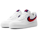 Nike Air Force 1 3D Chenille Swoosh White Red Blue