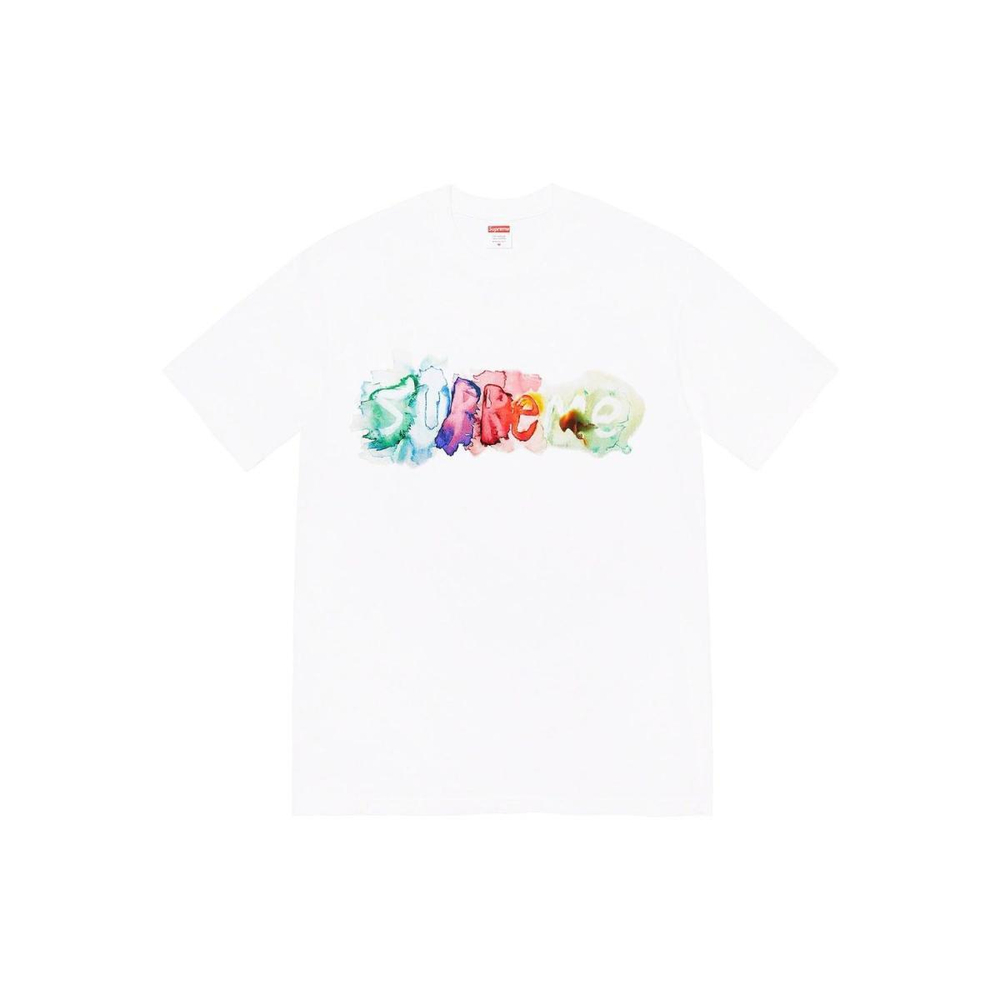 Supreme SS23 Week 1 WATERCOLOR TEE Logo T