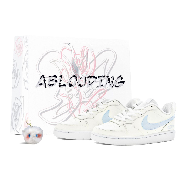 【 】 Nike Court Borough ABLOODING GS
