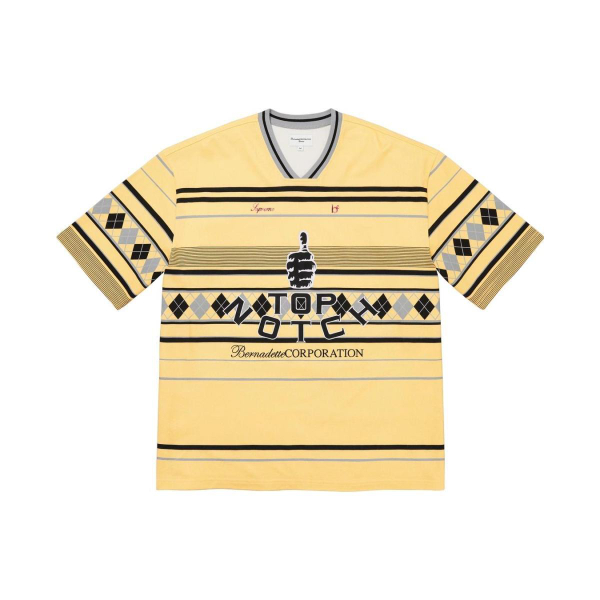 Supreme x BERNADETTE CORPORATION PIQUE SOCCER TOP
