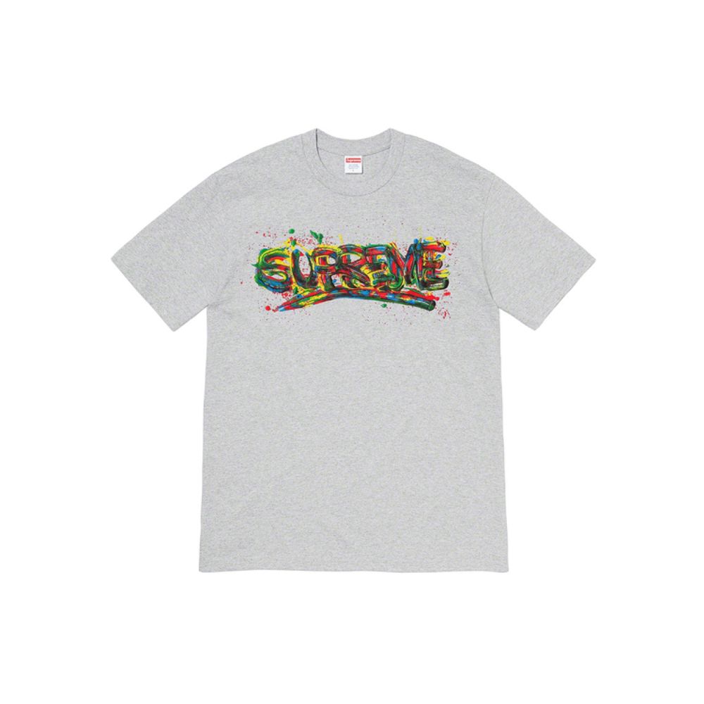 Supreme SS20 Week 1 Paint Logo Tee Logo T