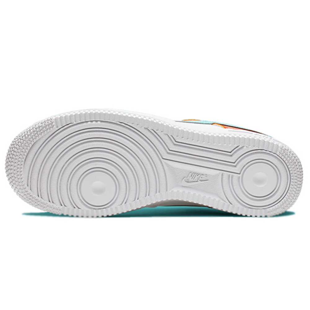 Nike Air Force 1 White Aqua Clay