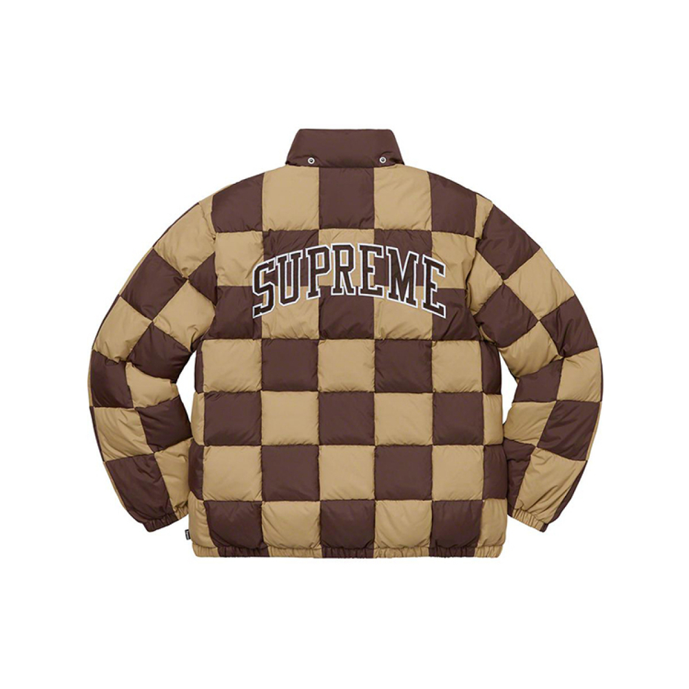 Supreme FW19 Week 17 Checkerboard Puffy Jacket