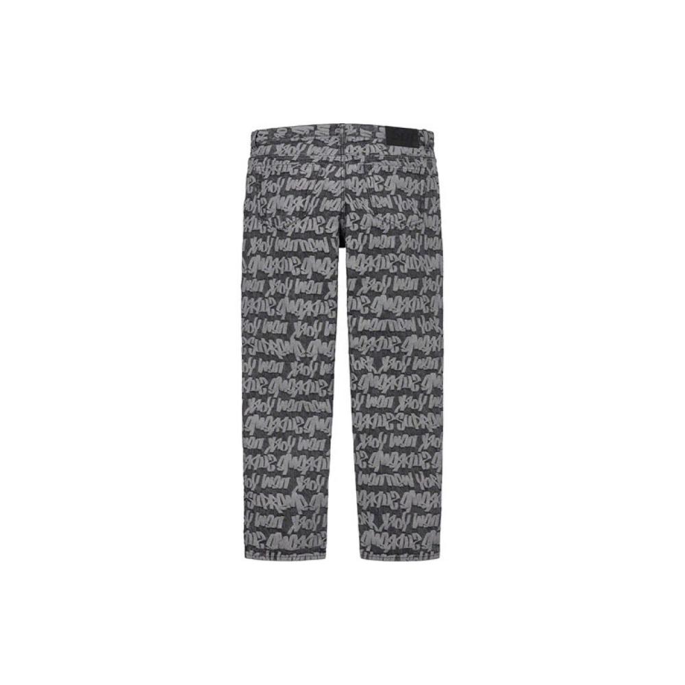 Supreme SS22 Fat Tip Jacquard Regular Jean