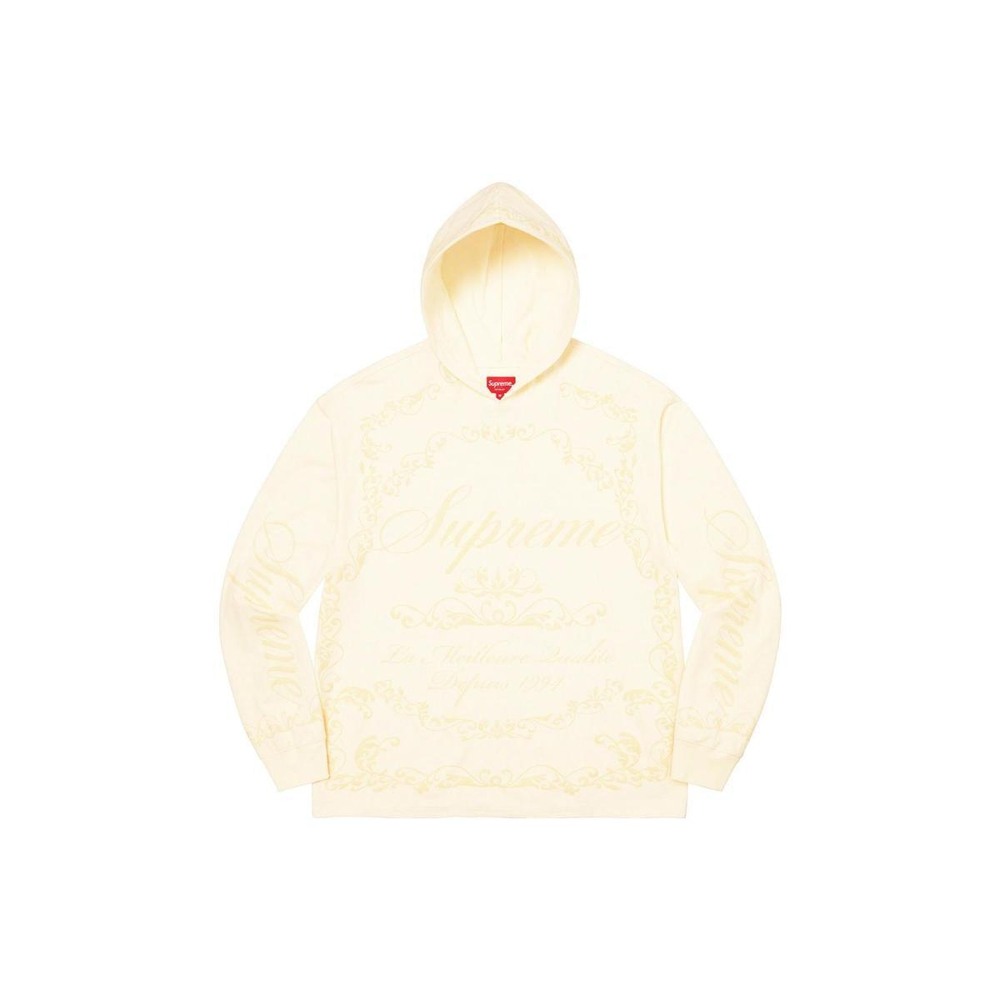 Supreme SS23 Week 2 CELEBRÉ HOODED L/S TOP logo
