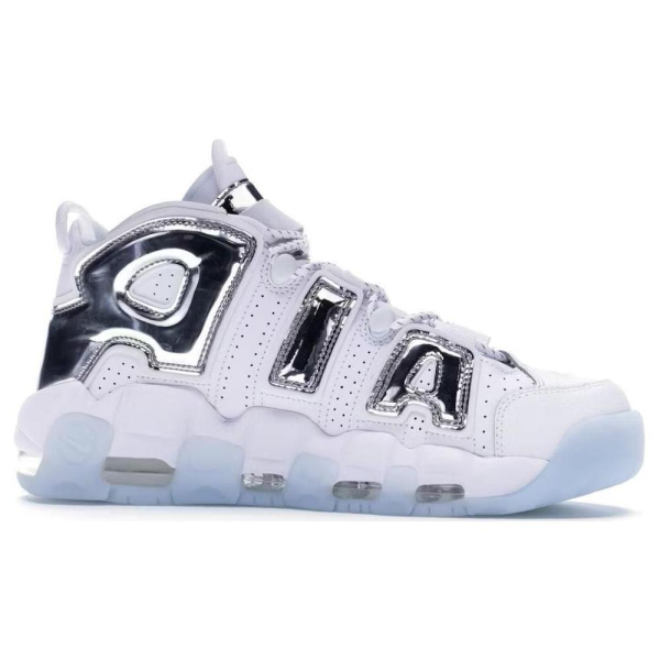 Nike Air More Uptempo Chrome White (W) AIR