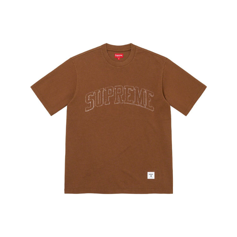 Supreme SS23 Week 1 SKETCH EMBROIDERED S/S TOP Logo T