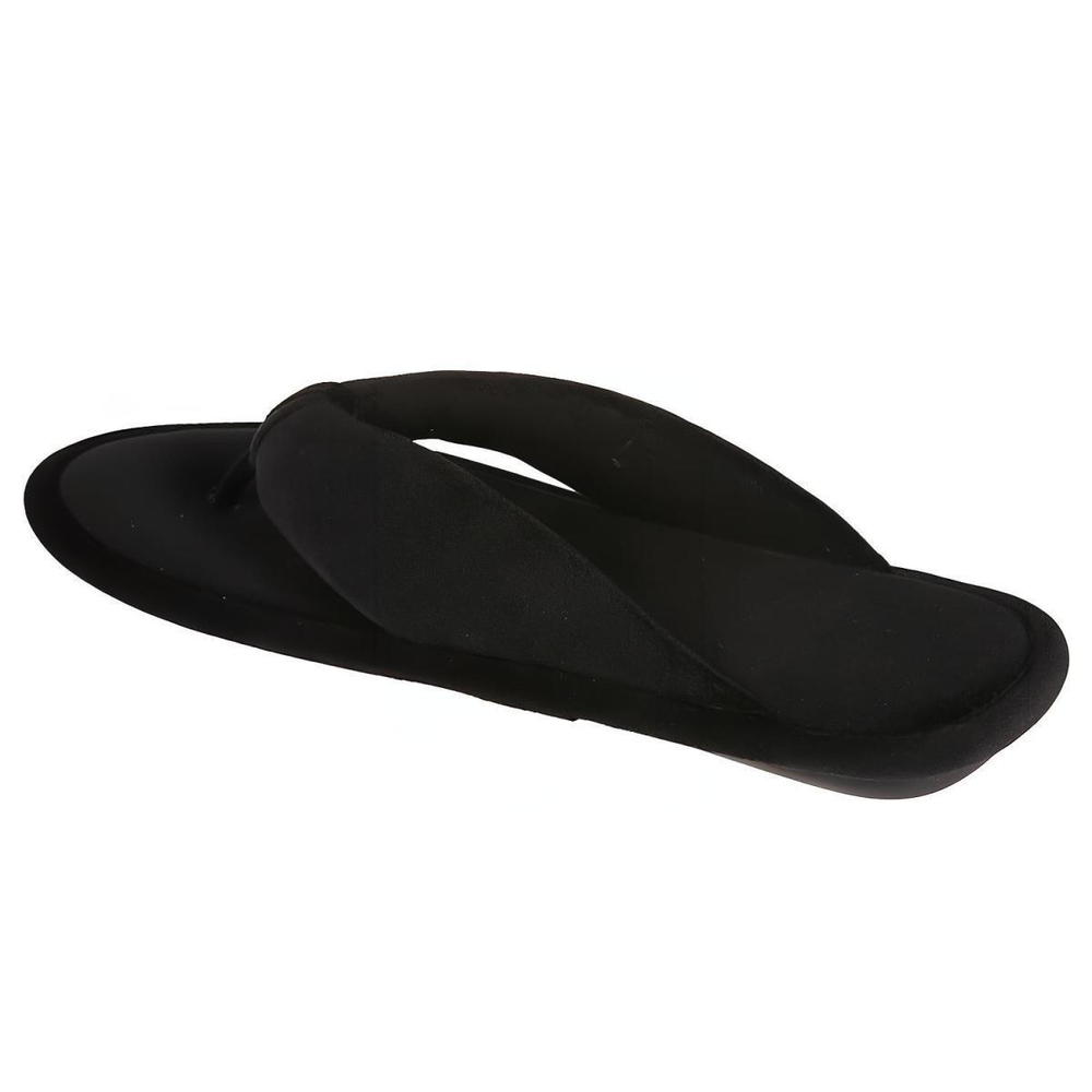 Balenciaga Velvet Flip Flops