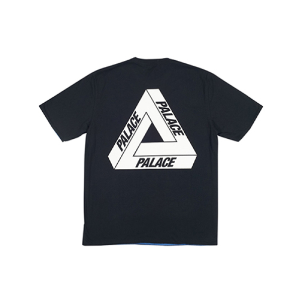 PALACE Reverso T-Shirt Black Purple Logo T