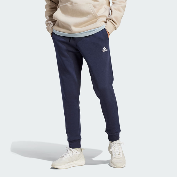 Adidas Essentials Fleece Tapered Cuffed Pants Logo