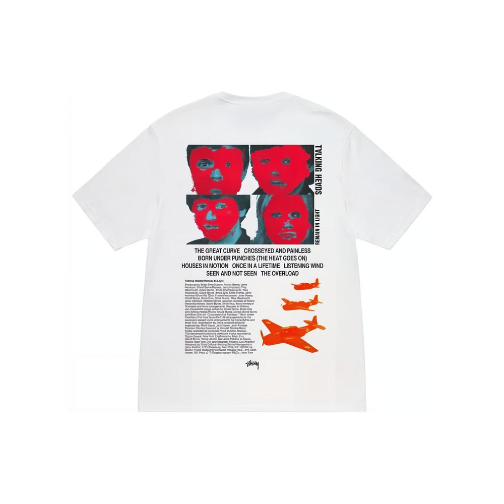 Stussy x TALKING HEADS FW23 REMAIN IN LIGHT TEE T