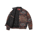 Supreme FW23 WEEK1 LEATHER COLLAR UTILITY JACKET