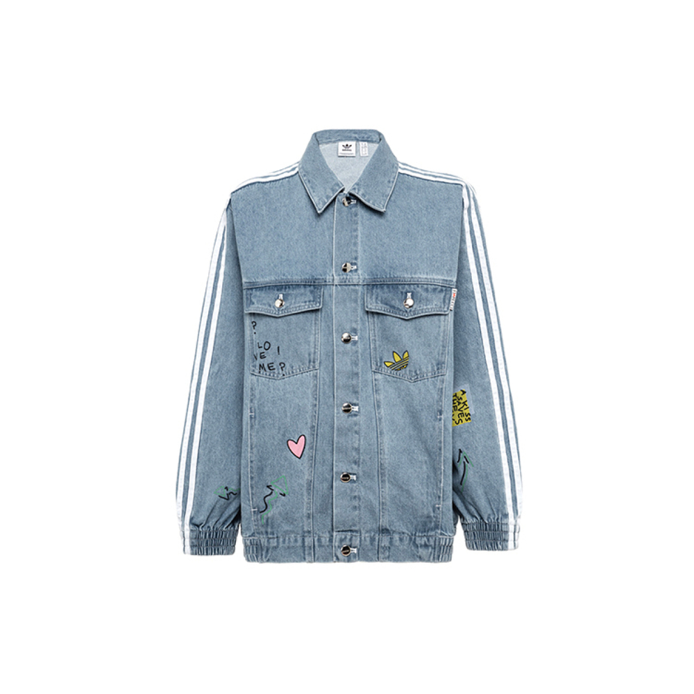 Adidas originals x FIORUCCI Denim Jacket