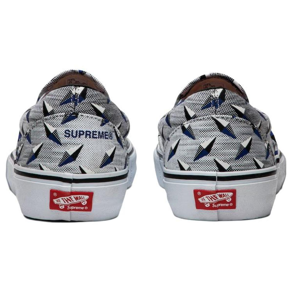 Supreme x Vans slip-on Diamond Plate Collection