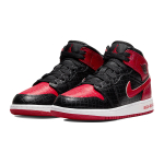 Jordan Air Jordan 1 Mid "Black + Red = Bred"
