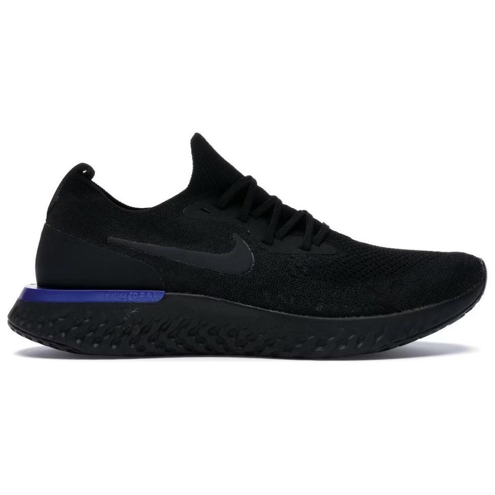 Nike Epic React Flyknit 1 Black Racer Blue