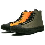 J.W.Anderson x Converse 1970s Hi "Stone Grey Flame Orange"