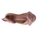 PUMA Rihanna Fenty Bow Creeper Sandal Silver Pink