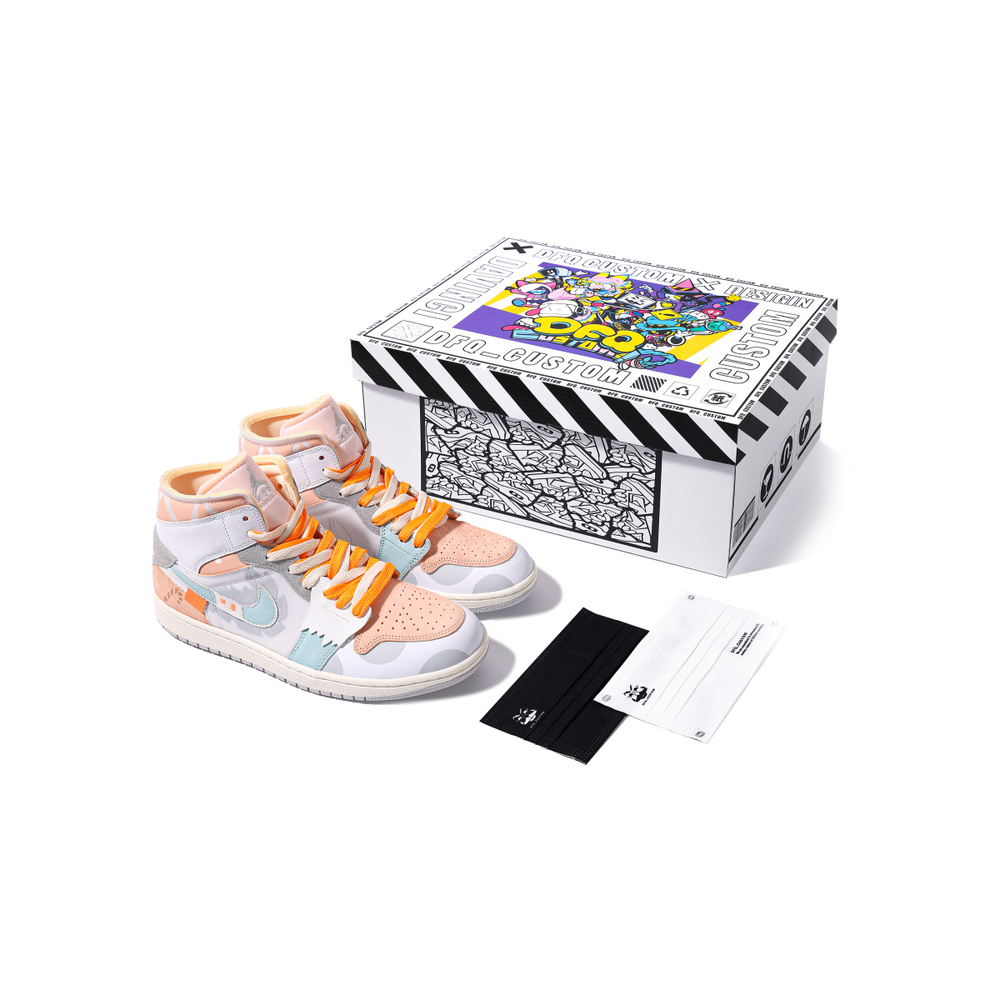 【 】 Jordan Air Jordan 1 Mid SE Craft GS