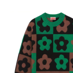 KENZO boke Flower Checkerboard Checked Jumper