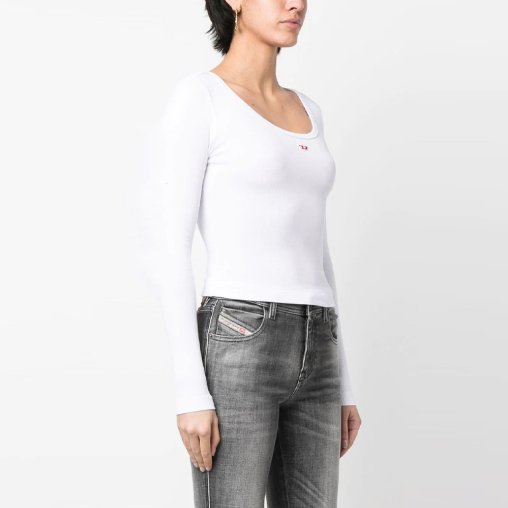 DIESEL SS23 OVAL-D Logo T