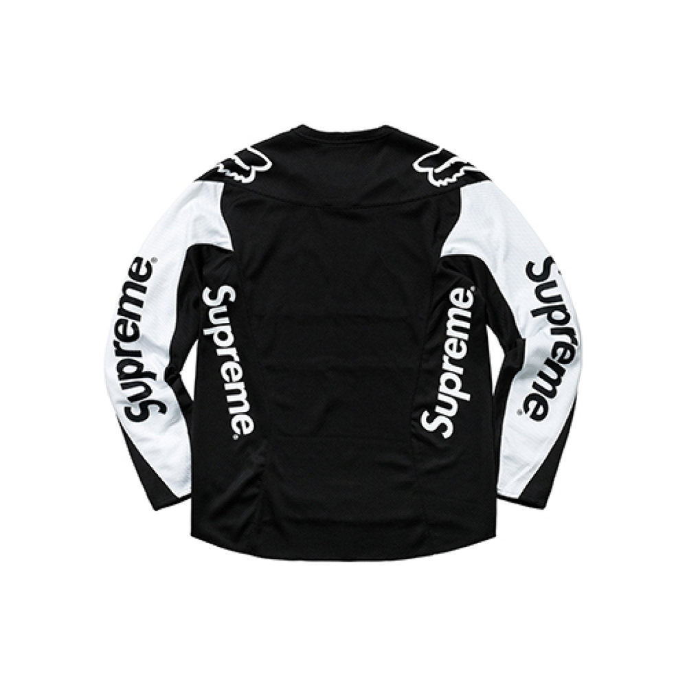Supreme SS18 x Fox Racing Moto Jersey Top Black