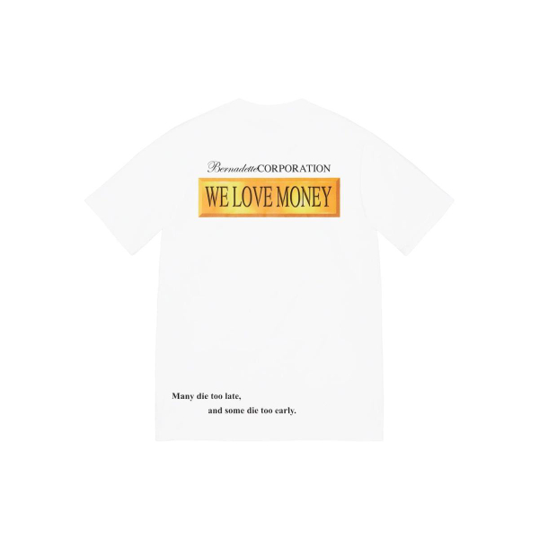 Supreme x BERNADETTE CORPORATION SS23 WEEK13 MONEY TEE Logo T