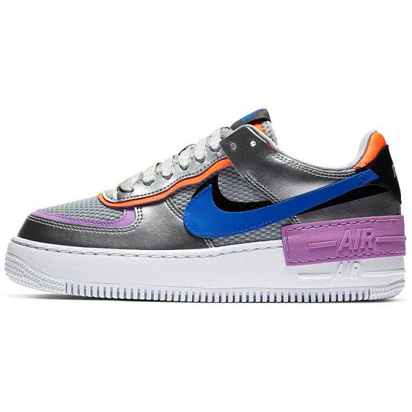 Nike Air Force 1 Shadow Metallic Silver