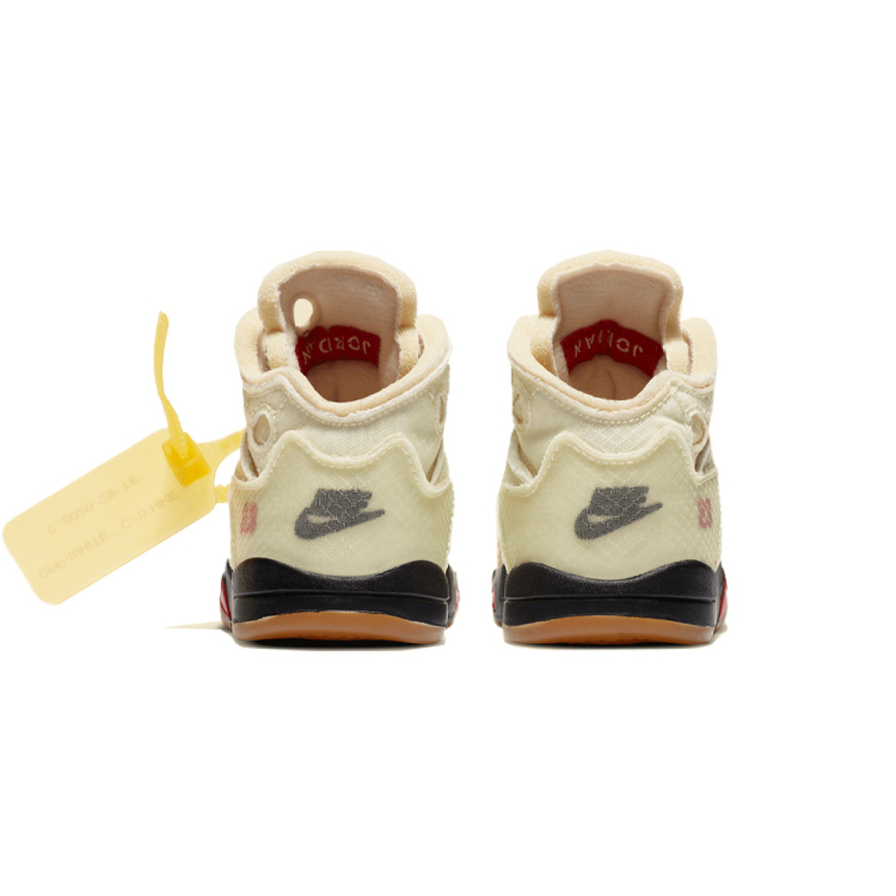 1-OFF-WHITE OFF-WHITE x Jordan Air Jordan 5 Sail SP