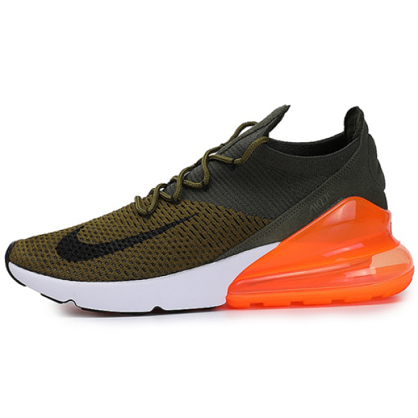 Nike Air Max 270 Flyknit Olive Flak