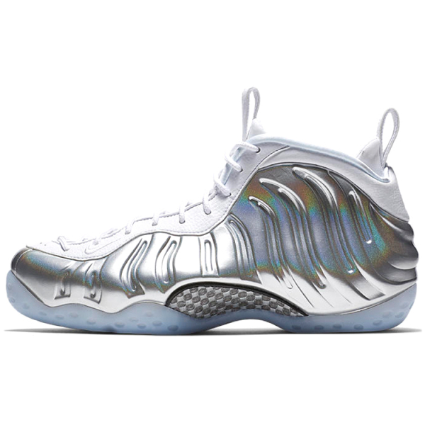 Nike Foamposite One chrome white