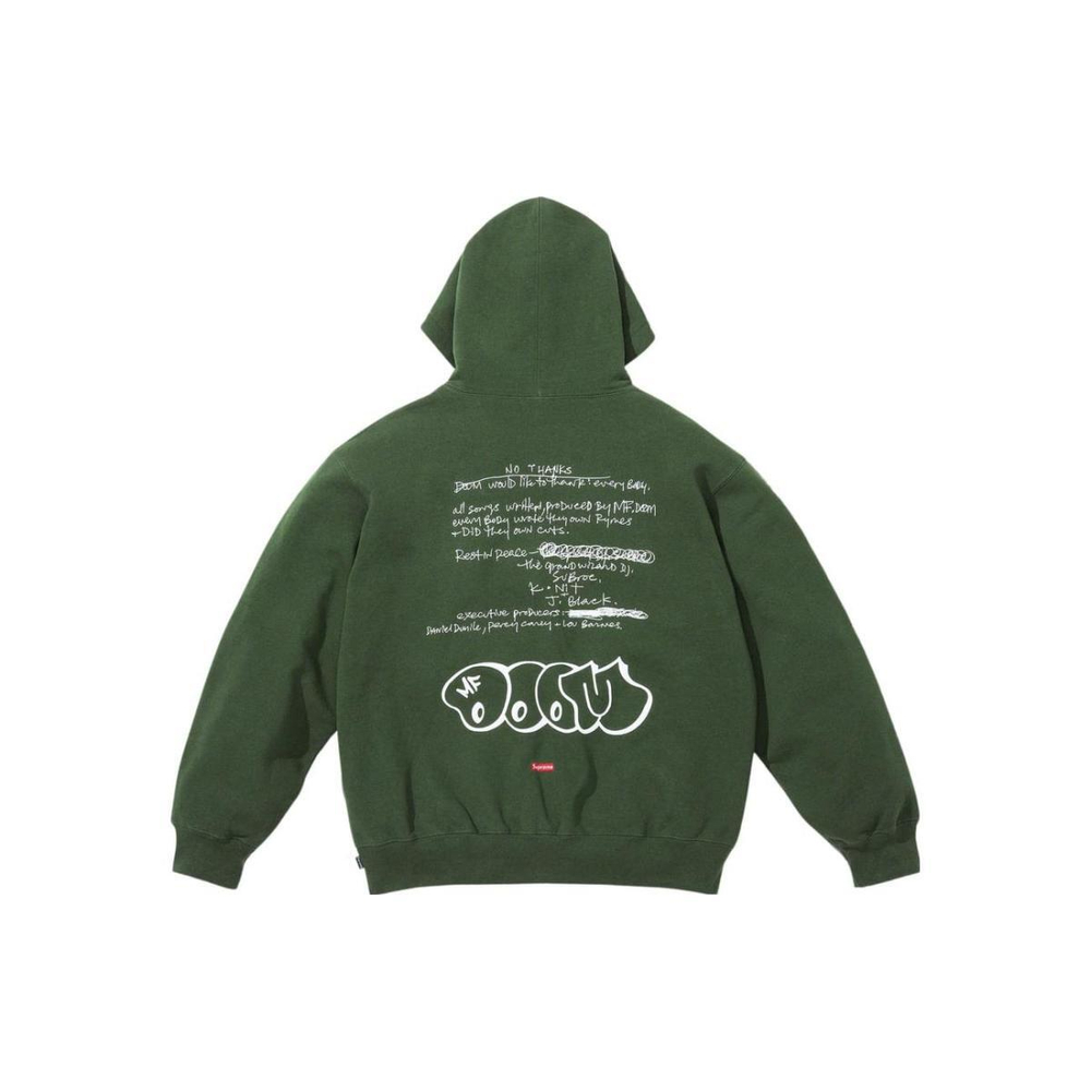 Supreme x MF DOOM FW23 WEEK3 MF DOOM HOODED SWEATSHIRT