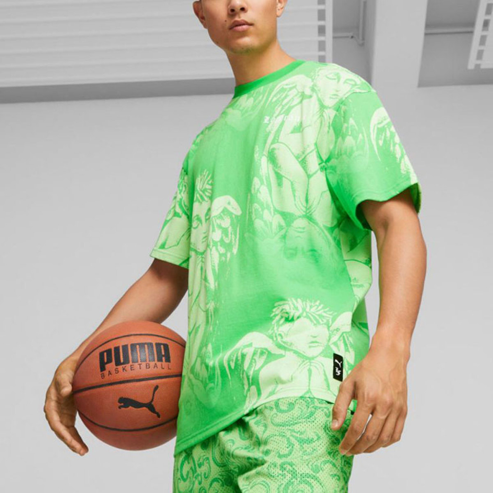 PUMA HOOPS X LAFRANCE AOP SS TEE T