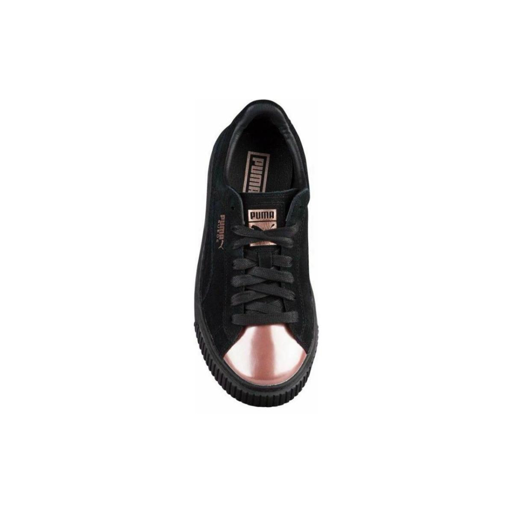 PUMA Suede Platform Gold