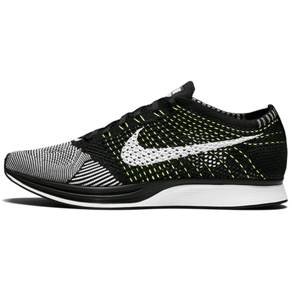 Nike Flyknit Racer Black Whit