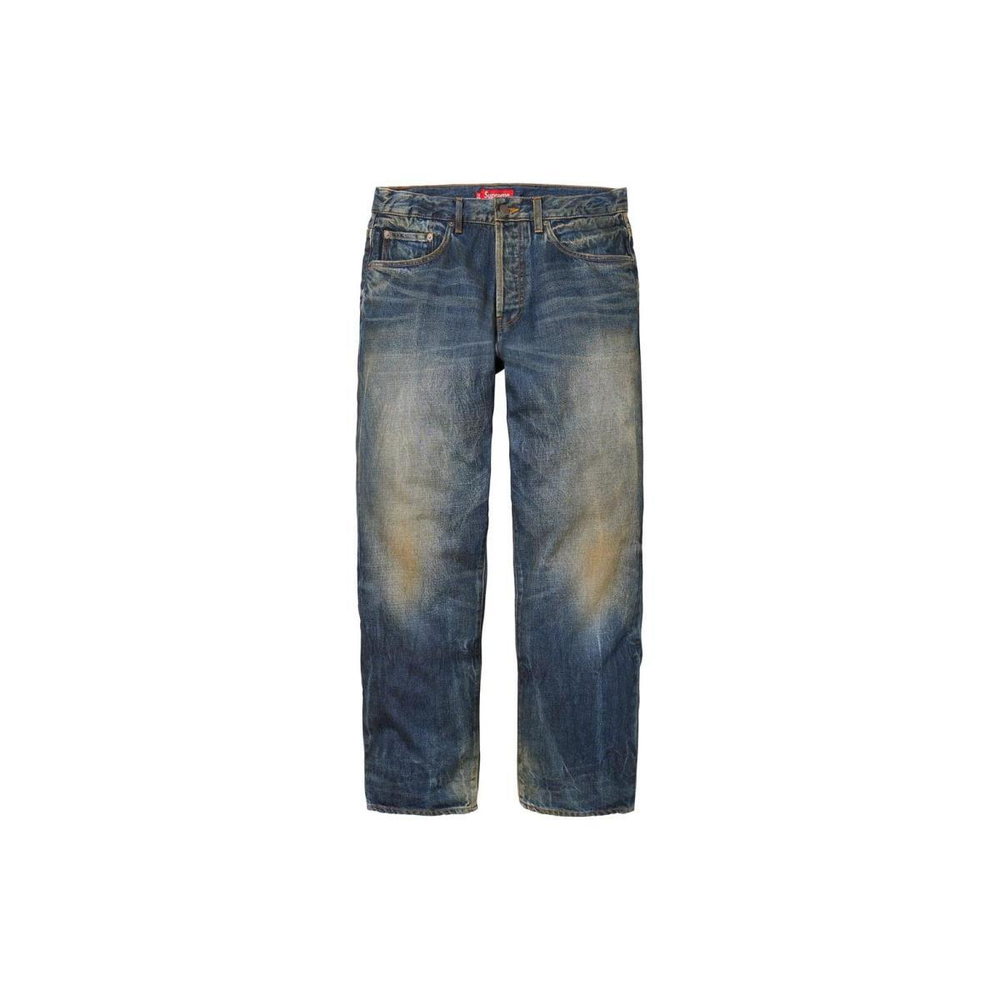 Supreme FW23 DISTRESSED LOOSE FIT SELVEDGE JEAN