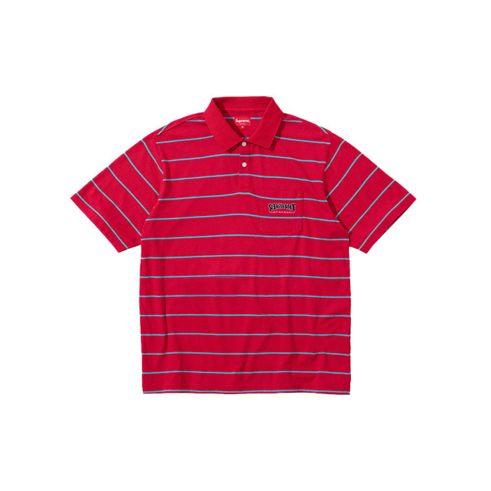 Supreme FW21 Week 5 x Thrasher Stripe Polo Polo