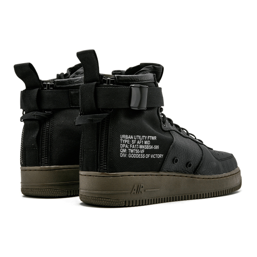 Nike Air Force 1 Black Dark Hazel