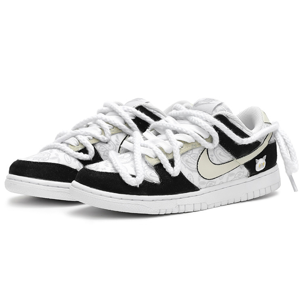 【 】 Nike Dunk Low White Paisley